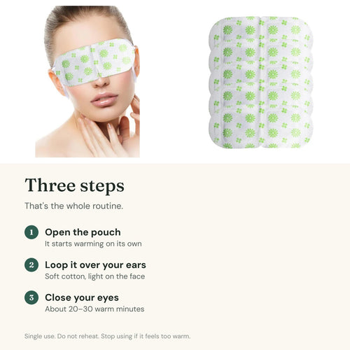 Self-Warming Steam Eye Masks (5-Pack)