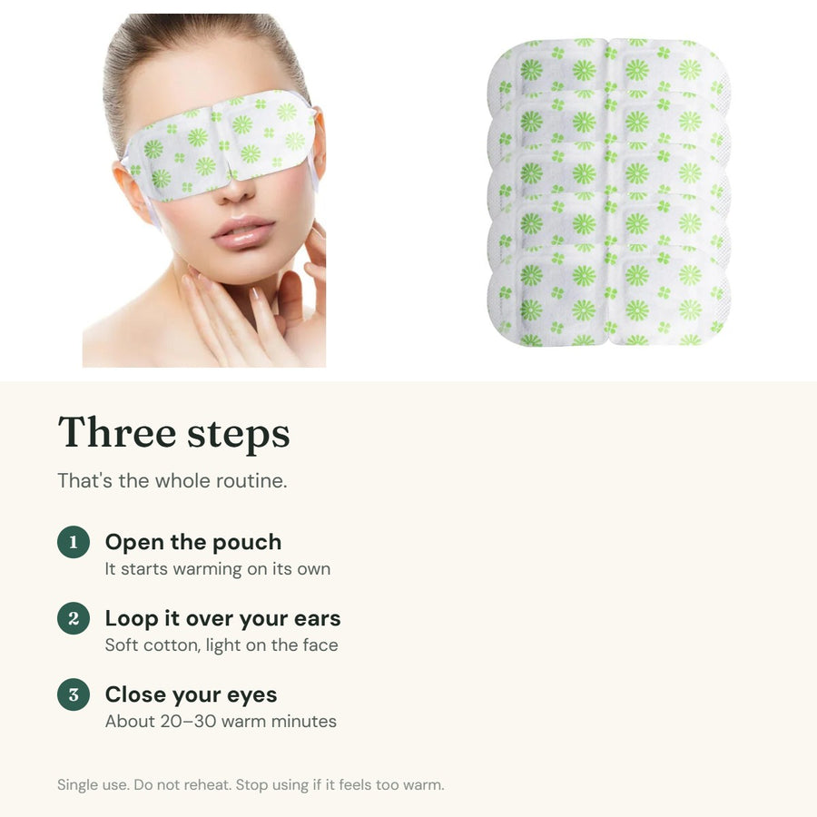 Three steps – That's the whole routine.