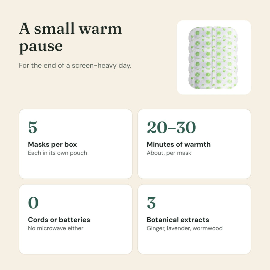 A small warm pause – For the end of a screen-heavy day.